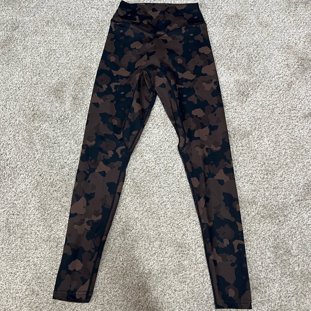Balance Athletica Brown Camouflage Leggings